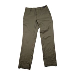 Michael Brandon Tan Green Dress Slacks 32x32